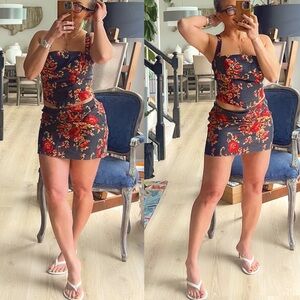 REFORMATION LINEN SKIRT AND TOP SET 4